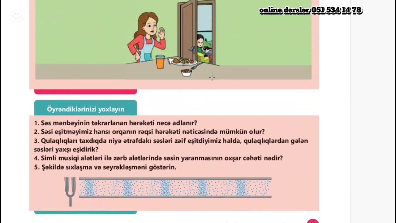 6-cı sinif 2-ci HİSSƏ Təbiət 9.1✅️Səs necə yaranır TAPŞIRIQLARIN İZAHI səh 20-23 #2cihissə #lesson 