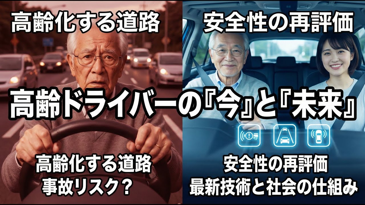 【徹底解説】高齢ドライバーの事故はなぜ起きる？「免許返納」の前に知るべき真実と最新の安全技術