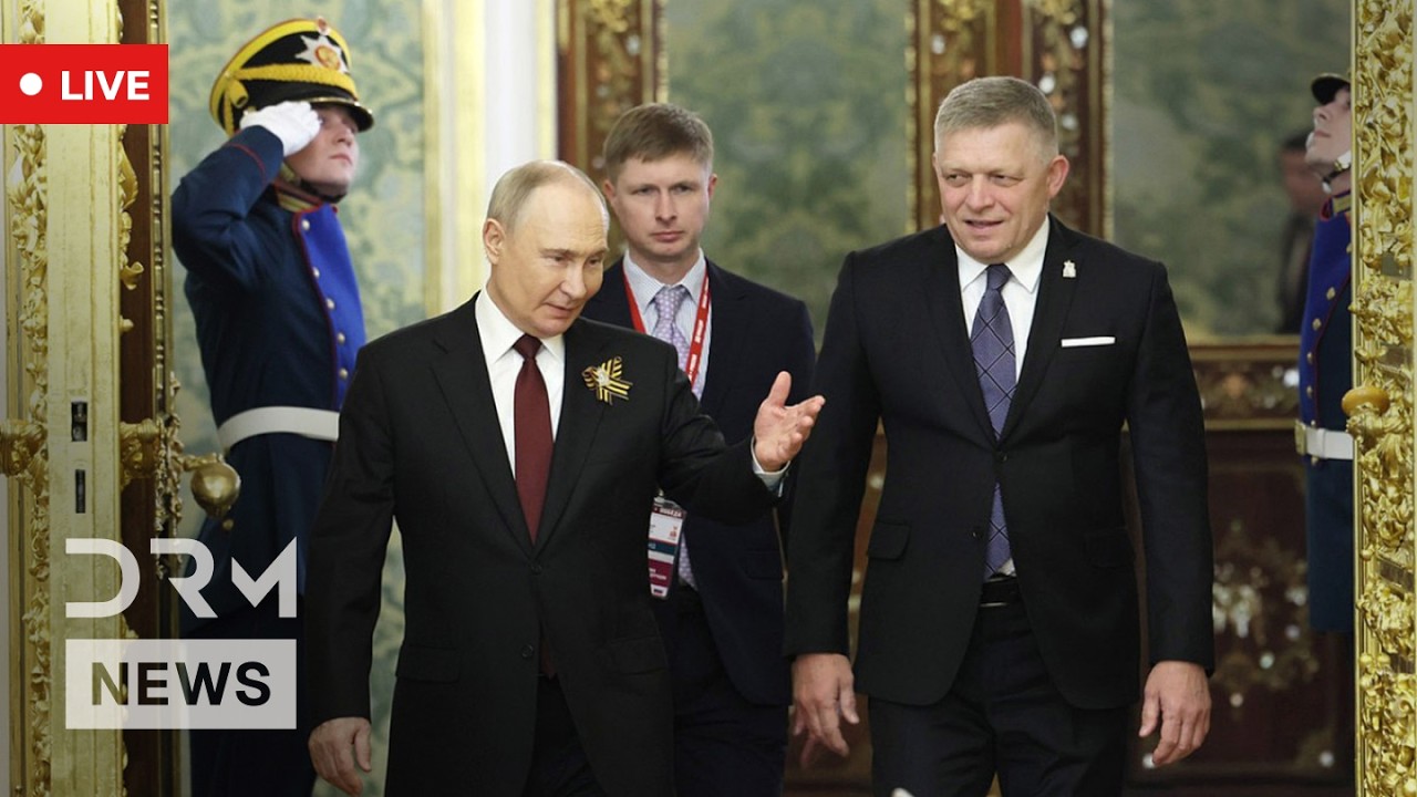LIVE: Slovak PM Robert Fico Lays Flowers Near Kremlin Ahead of Victory Day Parade in Moscow | AC1N