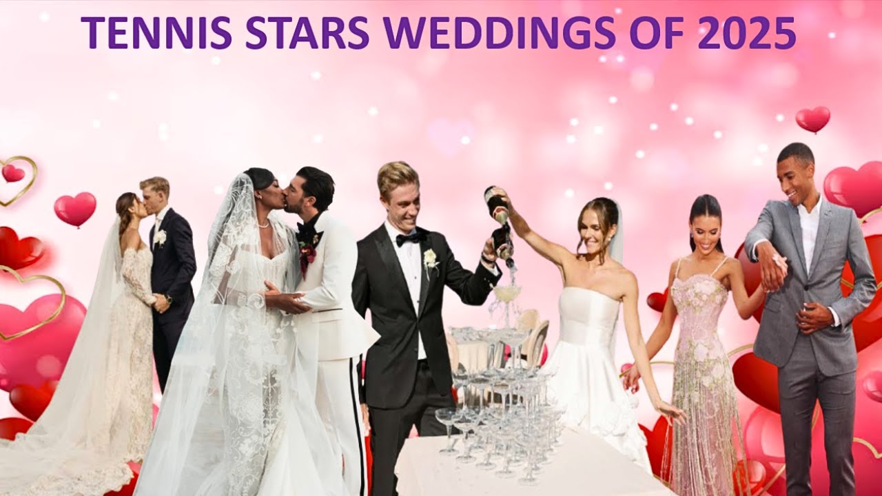 Who Got Married ? ❤️Tennis Power Couples of 2025 Weddings Revealed !