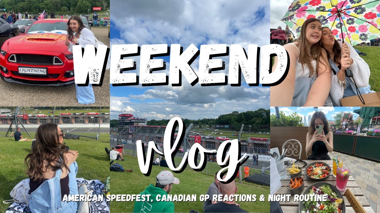Weekend Vlog: American Speedfest at Brands Hatch, Canadian GP reactions & night routine