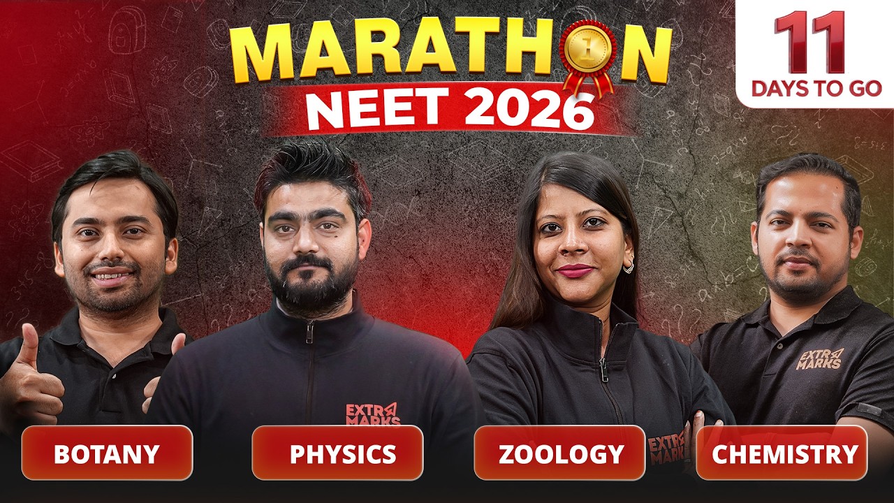 NEET 2026 Crash Course | Final 11 Days | Full PCB Revision | NEET Marathon