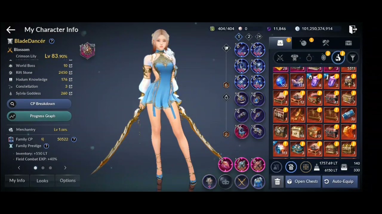 Black Desert Mobile:How to Unlocked Rabam Quest You need 15k Base family Cp Not family Cp