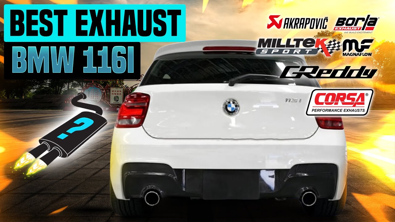 BMW 116i Exhaust Sound🔥Bastuck,Eisenmann,FOX,Friedrich,Milltek,Ragazzon,Ulter Sport,Upgrade