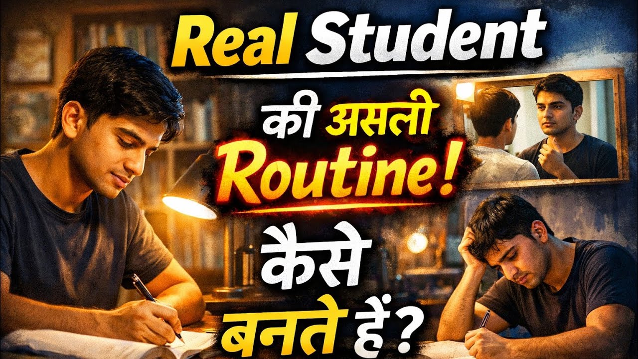 Real Student की असली Routine 🔥 | जो कोई Teacher या Parents नहीं बताते | Aakhriummeed