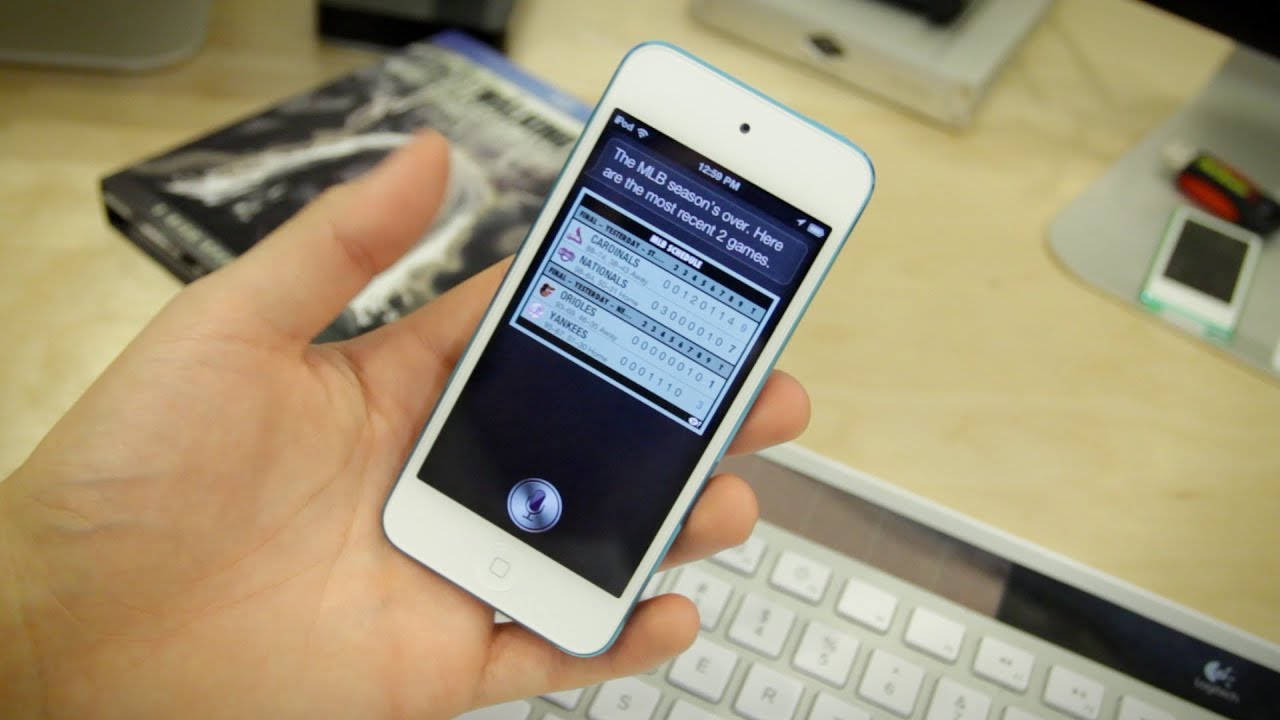 iPod Touch (5th Generation) Siri Demo! (2012)
