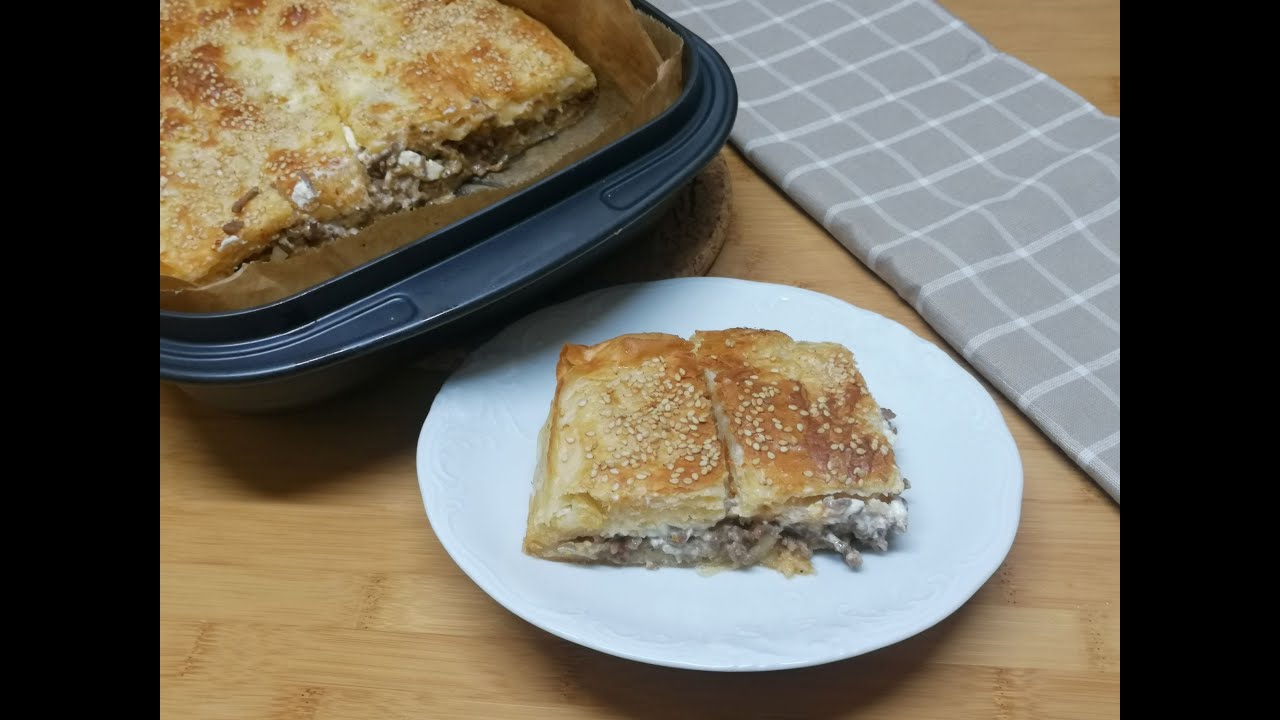 Börek mit Hackfleisch und Schafskäse sehr lecker auf eine andere besondere Art