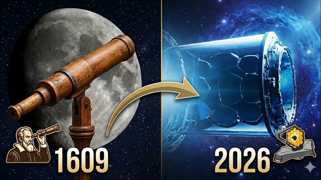 The Ultimate Telescope Evolution | From Galileo to James Webb Ai