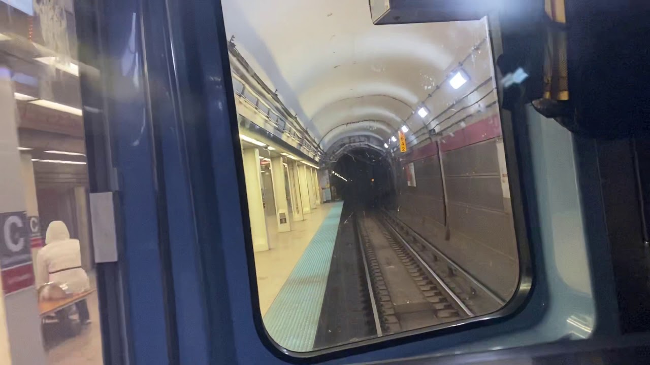 CTA Red Line ride From Jackson to Howard 12/21/20