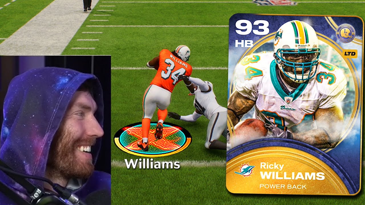 Using 99 Speed Ricky Williams!