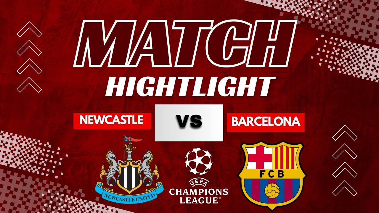 Barcelona vs Newcastle | UEFA Champions League Match | FC 26 Gameplay