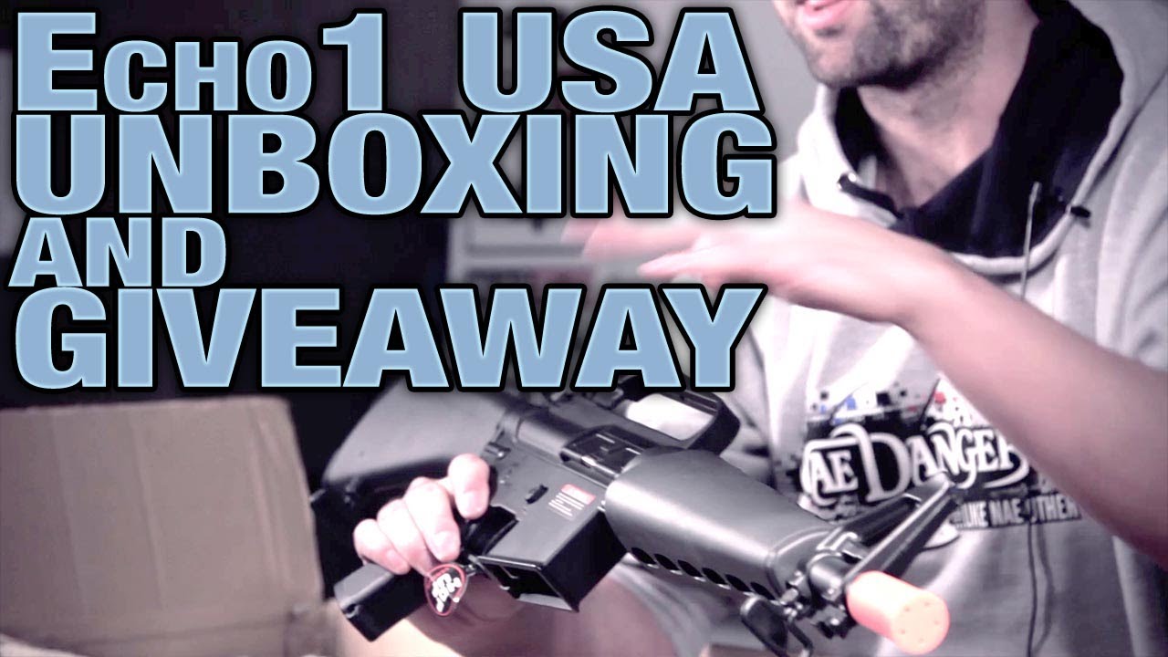 Airsoft XCR's Giveaway/Unboxing - Echo1USA - EpicAirsoftHD