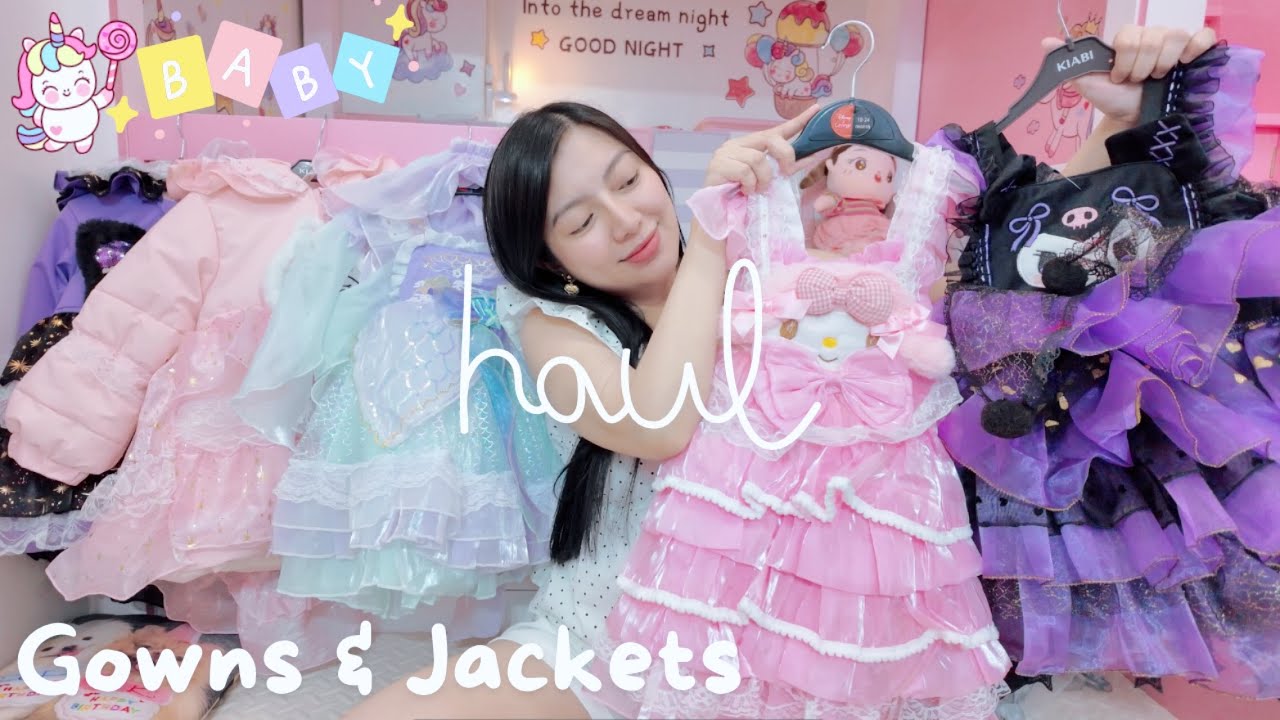 Baby Gowns & Winter Jackets Haul! + Additional clothes pa ni Baby Yara!