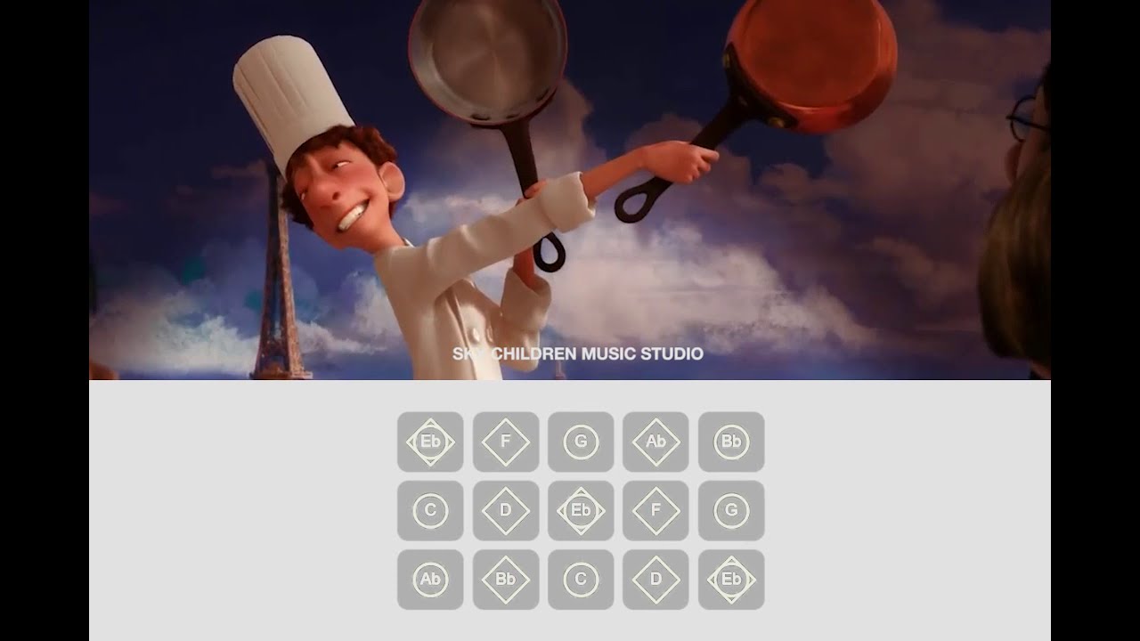 [SKY Sheet] Le Festin - Camille (Ratatouille Soundtrack)
