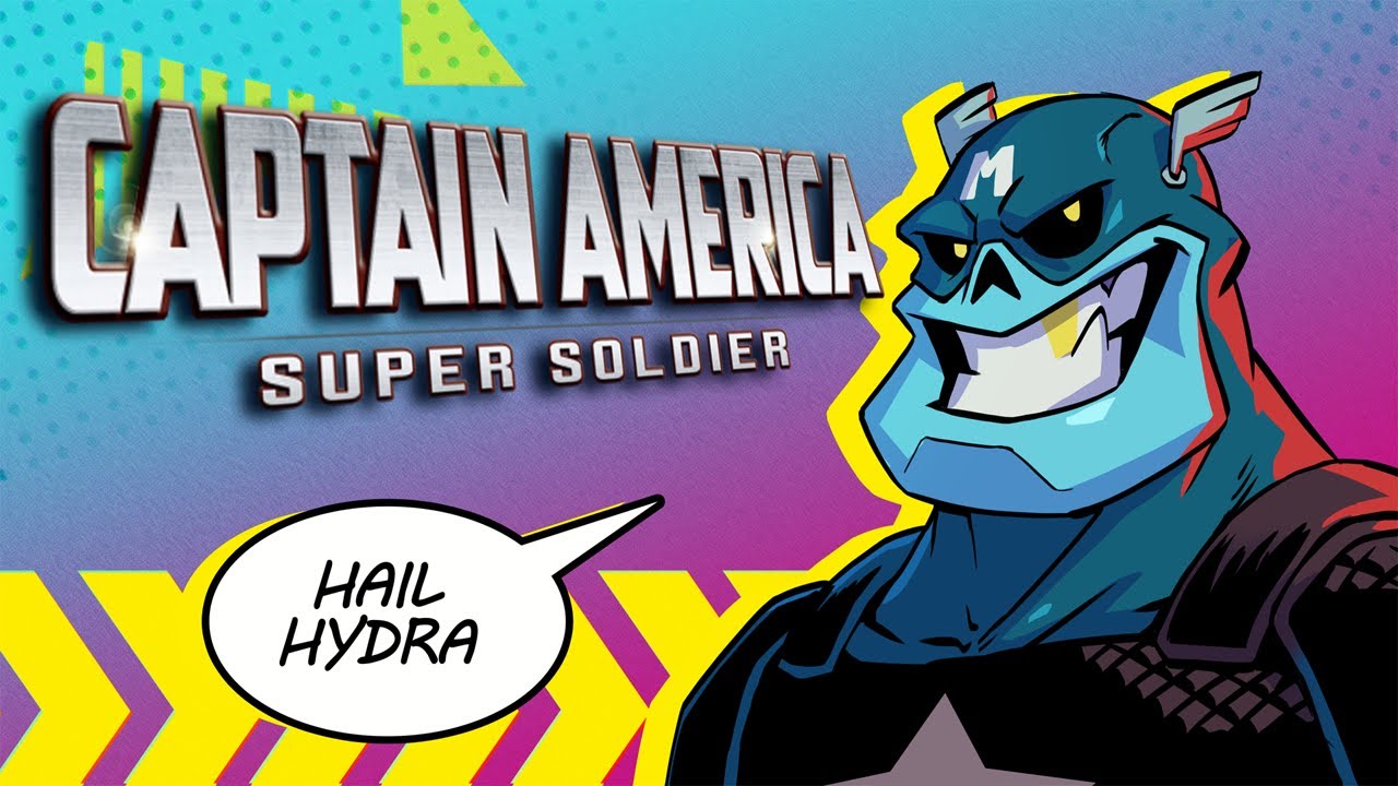 ЛУЧШАЯ игра киновселенной Marvel, изданная Sega! — Капитан Америка Суперсолдат