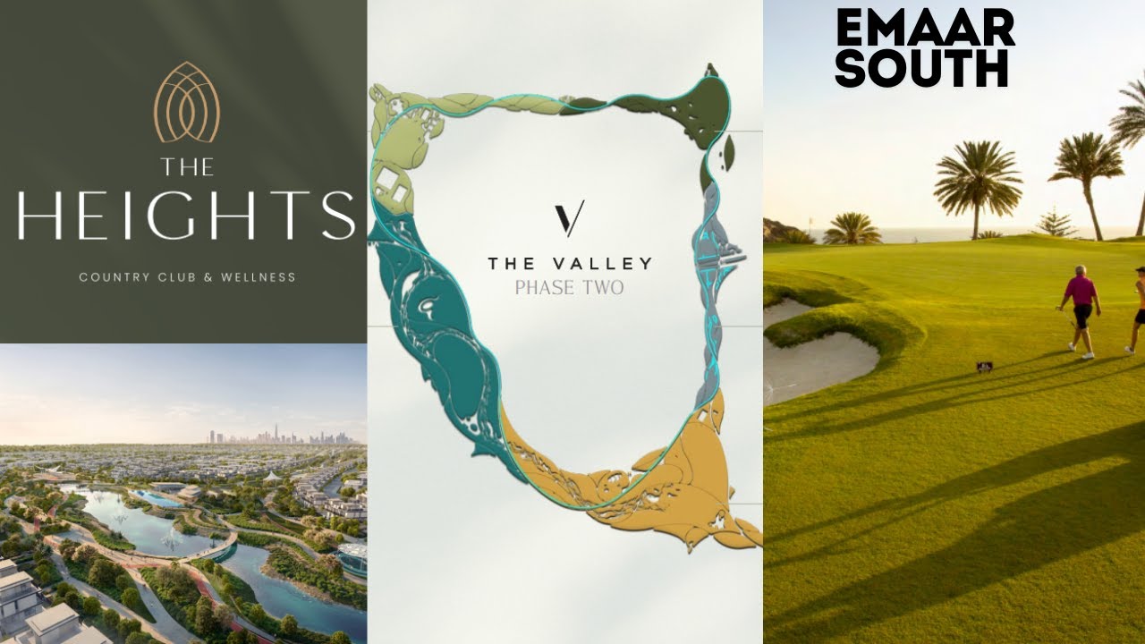 EMAAR VALLEY AVENA. VALLEY vs THE HEIGHTS COUNTRY CLUB vs EMAAR SOUTH ANALYSIS.