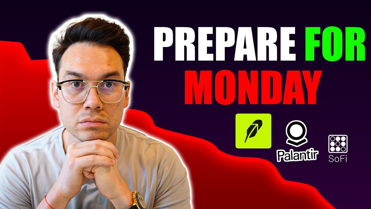 Stock Market Warning - What This Means for Tech (HOOD, IREN, PLTR, SOFI) | Options With Ryan