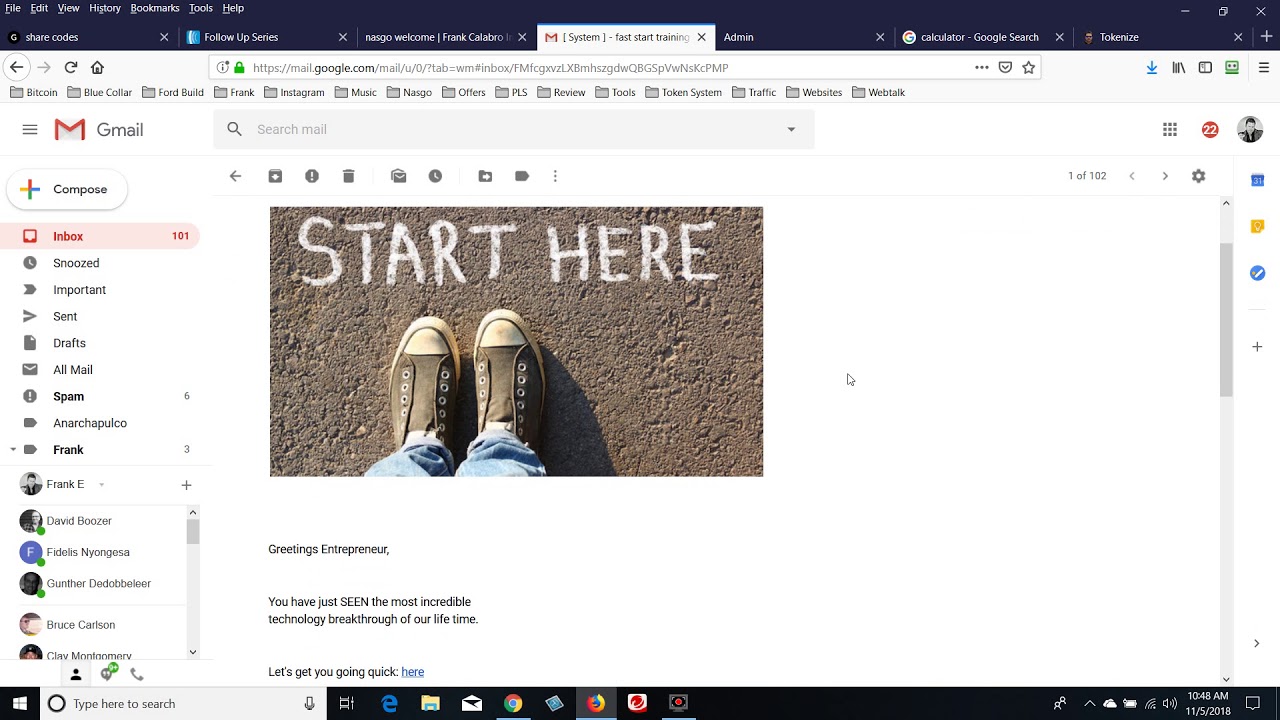 Assume Success - Email Marketing - Frank Calabro Jr