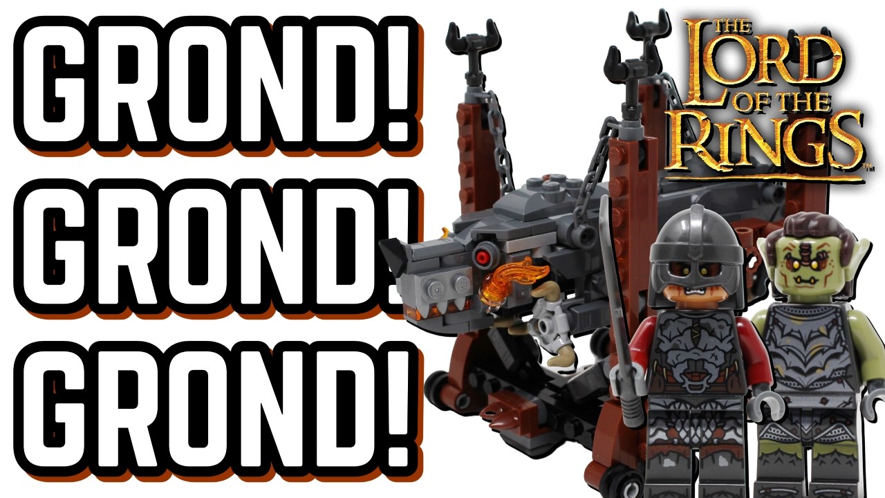 Обзор набора LEGO &laquo;Властелин колец&raquo; 40893: &laquo;Гронд&raquo; (набор 2026 года)!