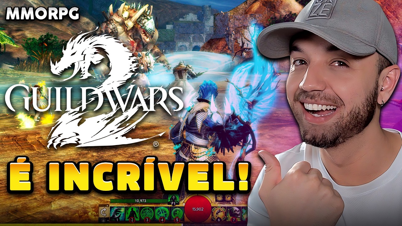 GUILD WARS 2 &Eacute; INCR&Iacute;VEL! UM DOS MELHORES MMORPG QUE TEMOS PARA JOGAR EM 2025 - GW2