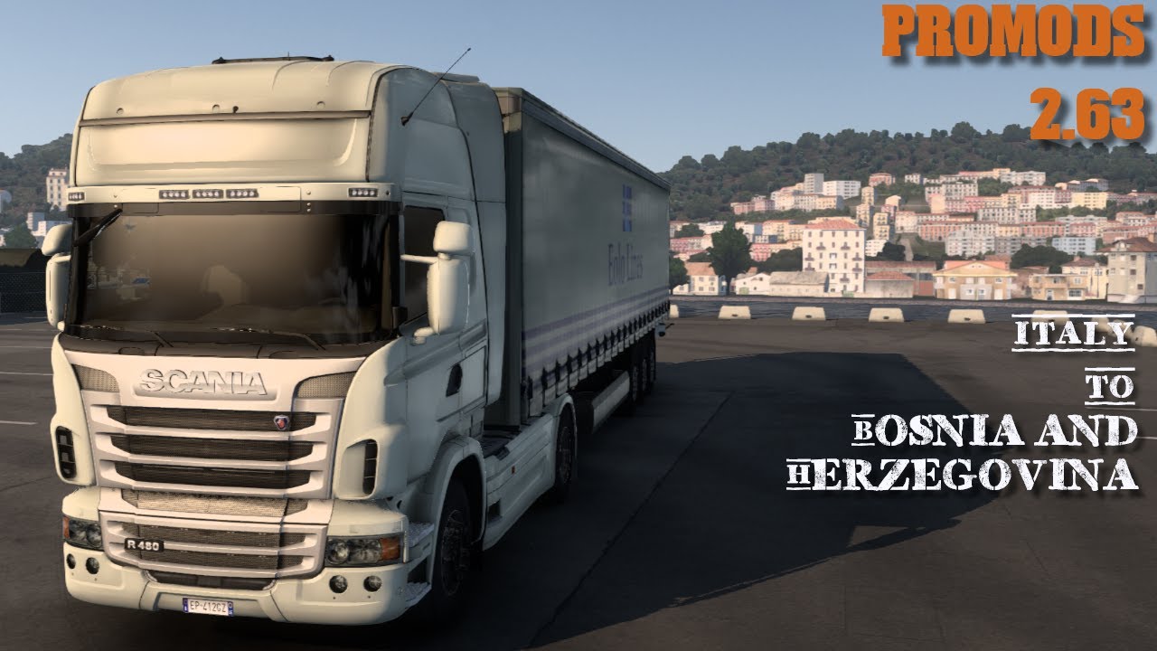 4k || PROMODS 2.63 ||  Country in the Balkans || Bosnia and Herzegovina