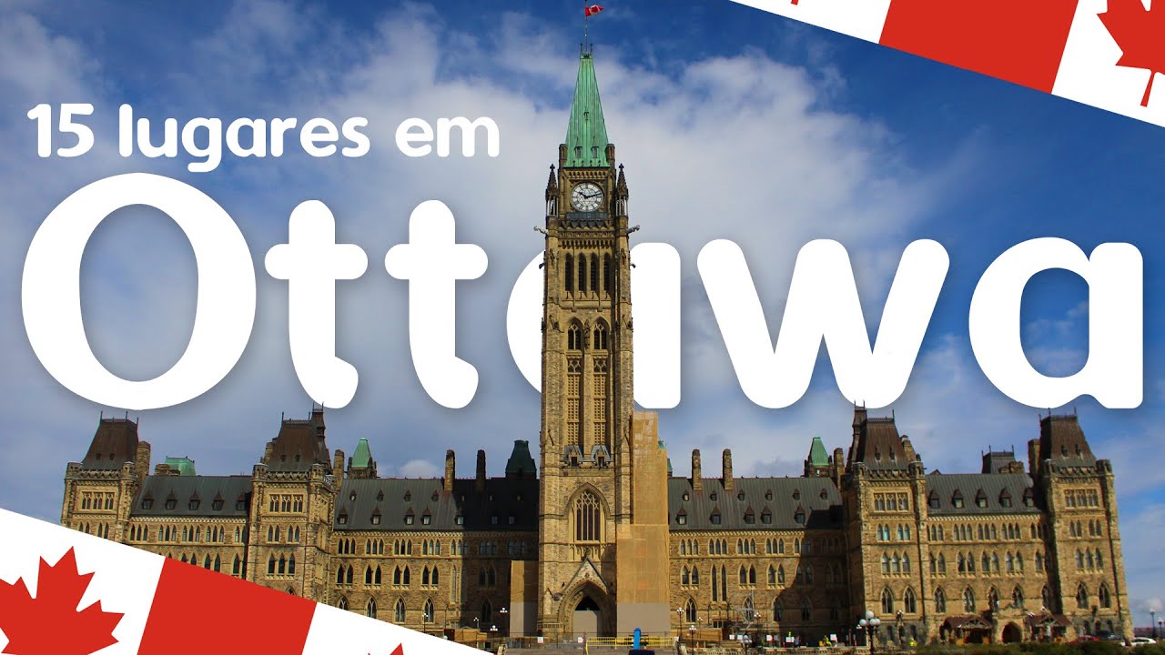 OTTAWA, CANADA - 15 POINTS AND PLACES TO SEE | TOURISM | 4K
