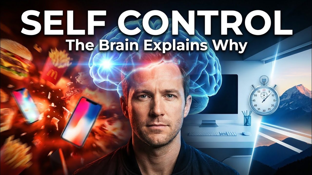 Self-Control Explained | The Neuroscience of Discipline, Focus, and Willpower