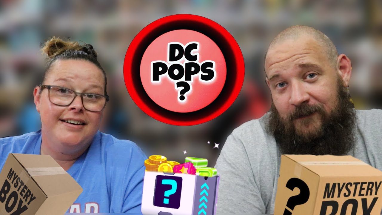 2 x DCPops Funko Pop Mystery Boxes