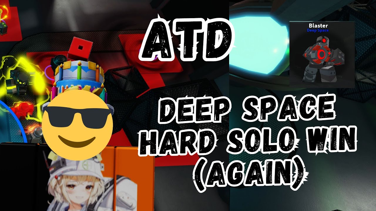 Deep Space Hard Solo Tutorial - Adventure Tower Defense Remake (Outdated)