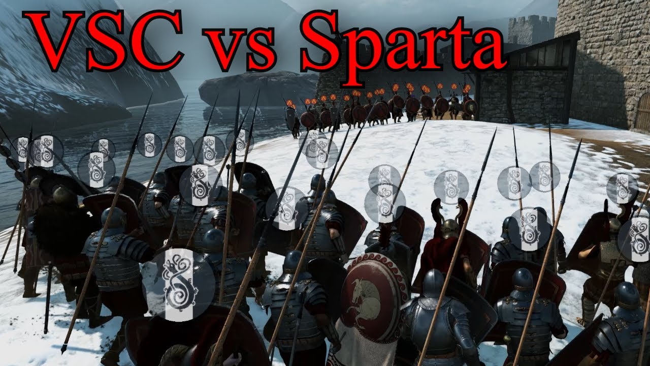 VSC battle Spartan Infantry on Persistent Empires