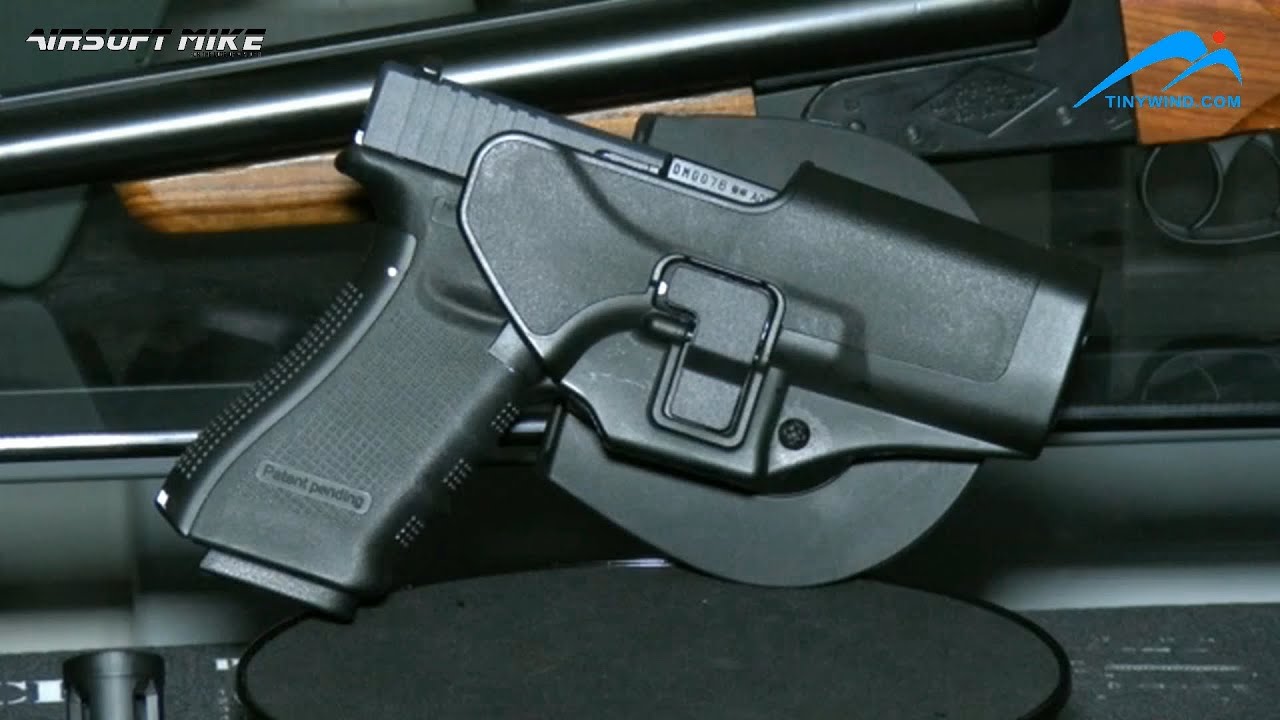CQC HOLSTER FOR AIRSOFT GLOCK 17 and GLOCK 22 / Serpa / Blackhawk / Review
