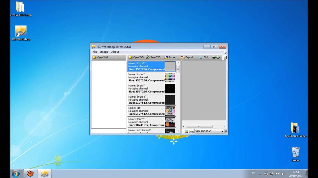 Como Importar um Carro com as Texturas - Zmodeler