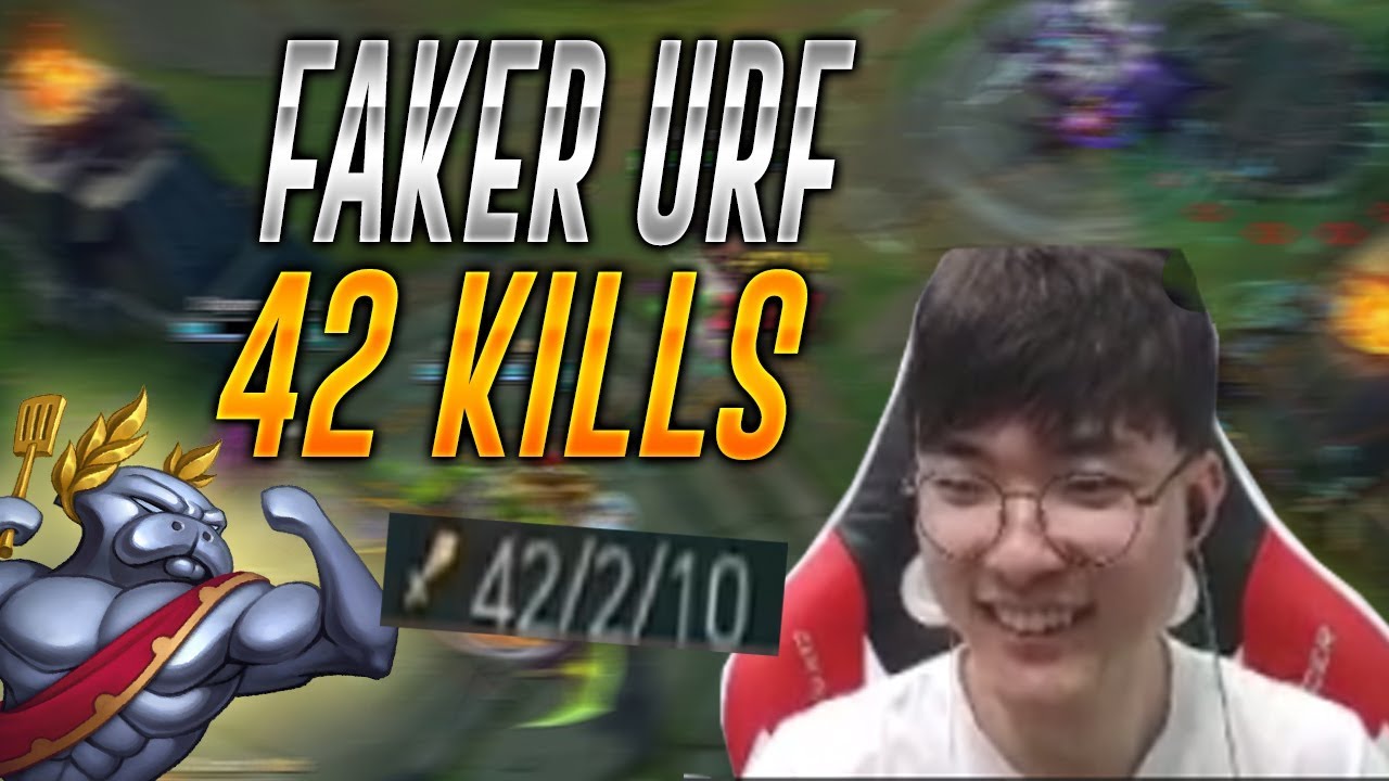 FAKER JUEGA URF Y HACE 42 KILLS | Faker Stream Highlights Subtitulado Español