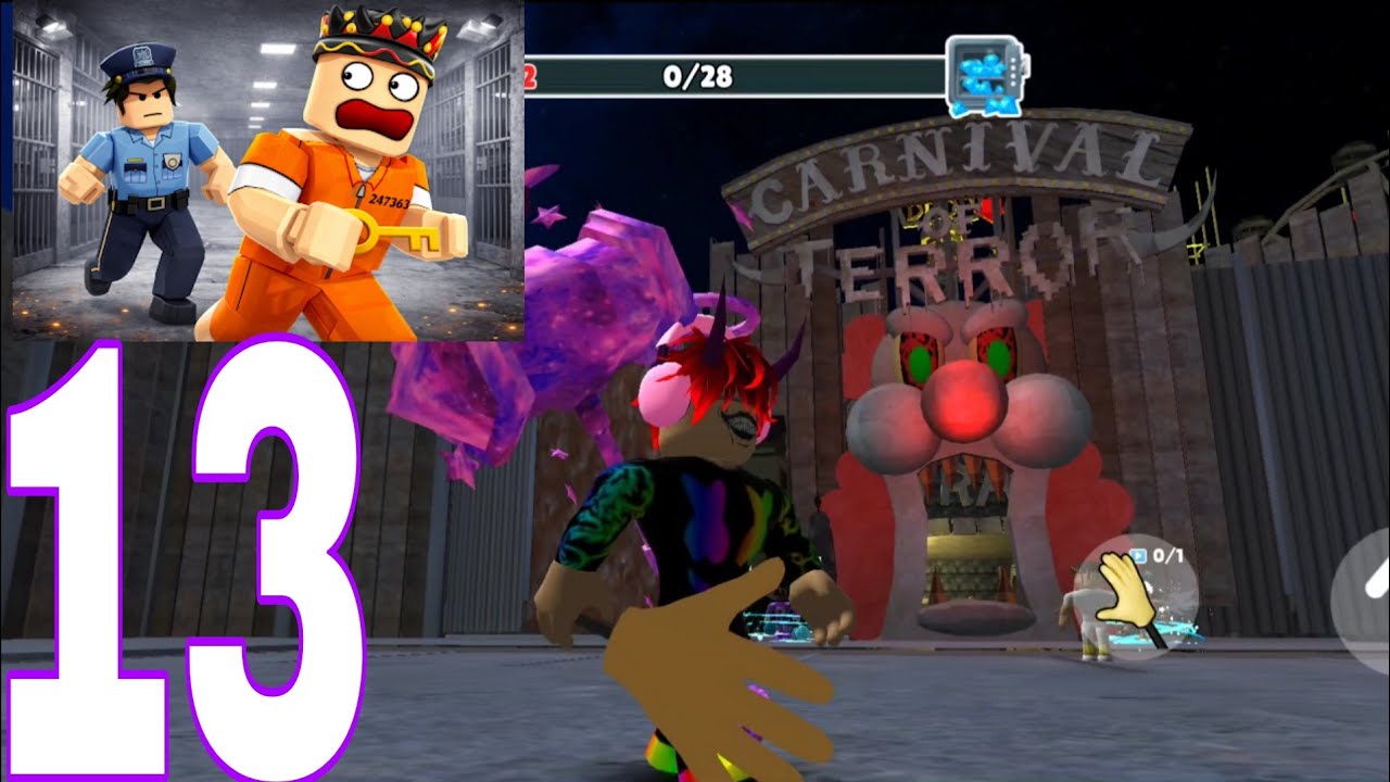 Obby Chapters Escape Barry - Gameplay Walkthrough Part 13 (iOS, Android)