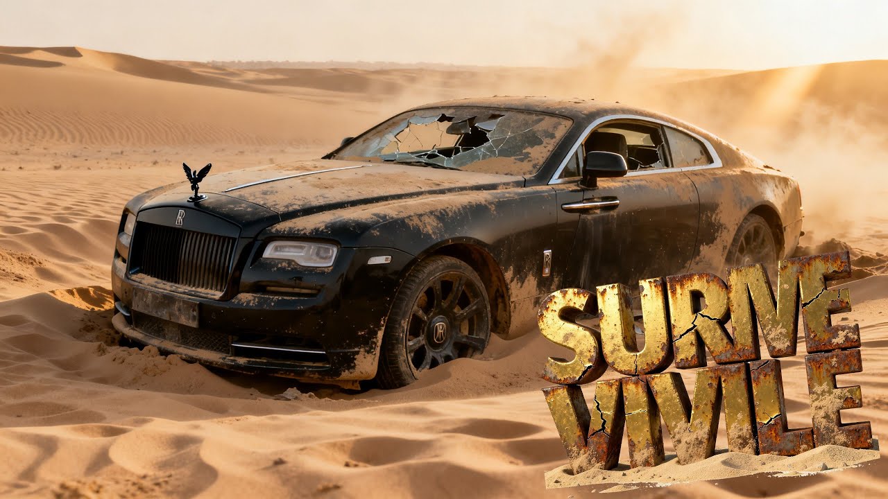 $400,000 Rolls‑Royce Wraith Abandoned in Dubai – Full Silent ASMR Restoration