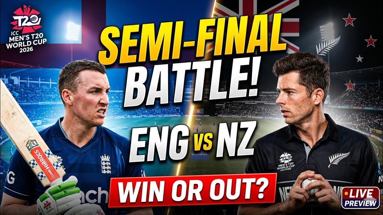 New Zealand’s Last Chance! 🇳🇿 vs 🏴󠁧󠁢󠁥󠁮󠁧󠁿 England vs New Zealand Preview & Prediction | Match 49