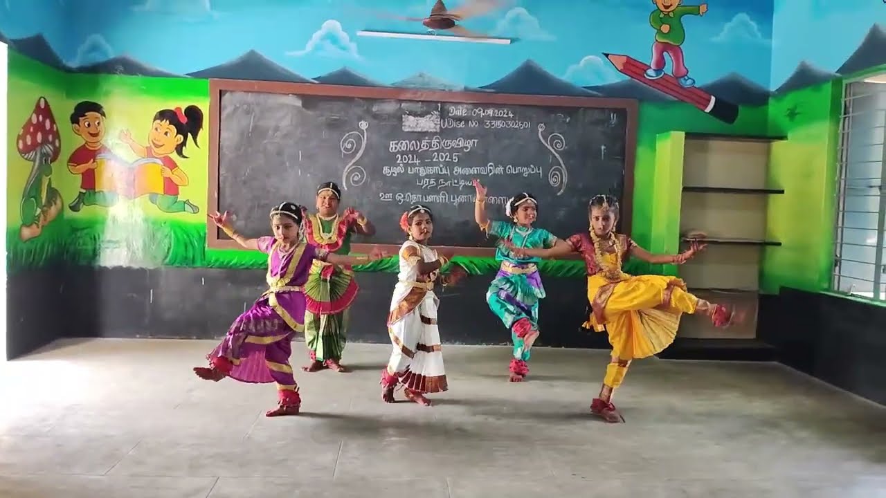 பசுமையும் பாரம்பரியமும் பரதநாட்டியம் கலைத்திருவிழா நடனம் pasumaiyum parambariyamum bharatha natiyam
