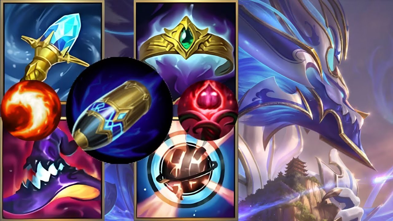 【LOL 手遊榜單大神】國服龍王絕活哥（Wild Rift Aurelion Sol）出裝符文搭配推薦，教你上分技巧對線細節