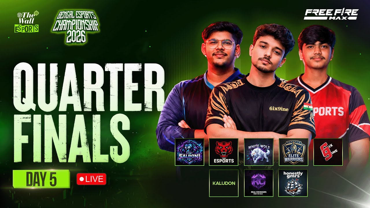 BENGAL CHAMPIONSHIP 2026 | Rs 80,000 PRIZE POOL | QUARTER FINAL | DAY 5  | Live 