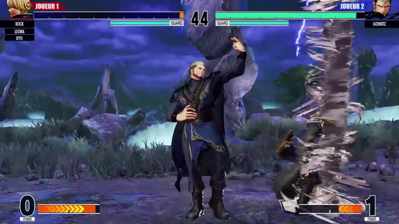 The King Of Fighters XV Goenitz Boss