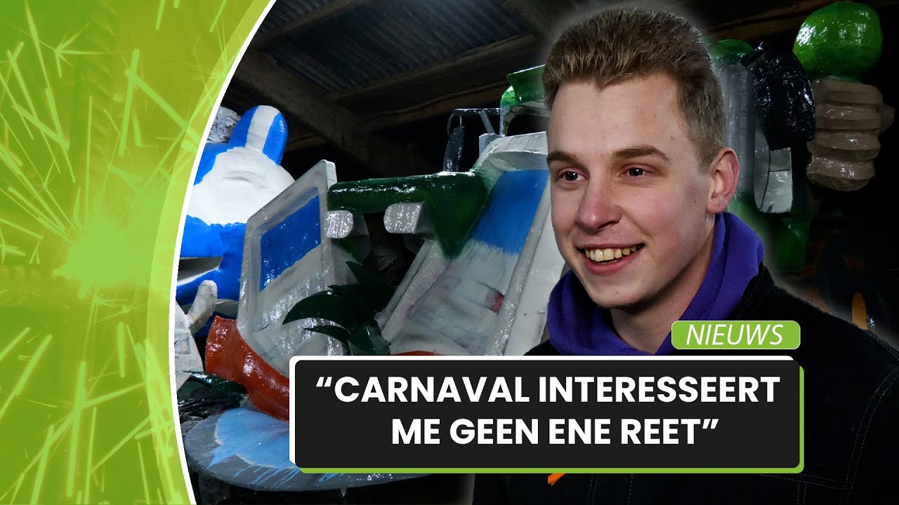 Beekse bouwers druk bezig met carnavalswagen: ‘Wat moet je anders ’s avonds doen?’