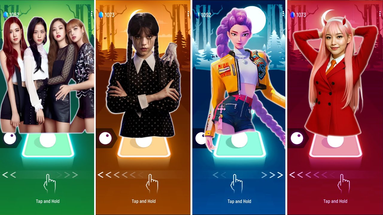 Wednesday Adams vs Jisoo Flower vs KPop Demon Hunters vs Lisa Money Blackpink vs 2 PhutHon