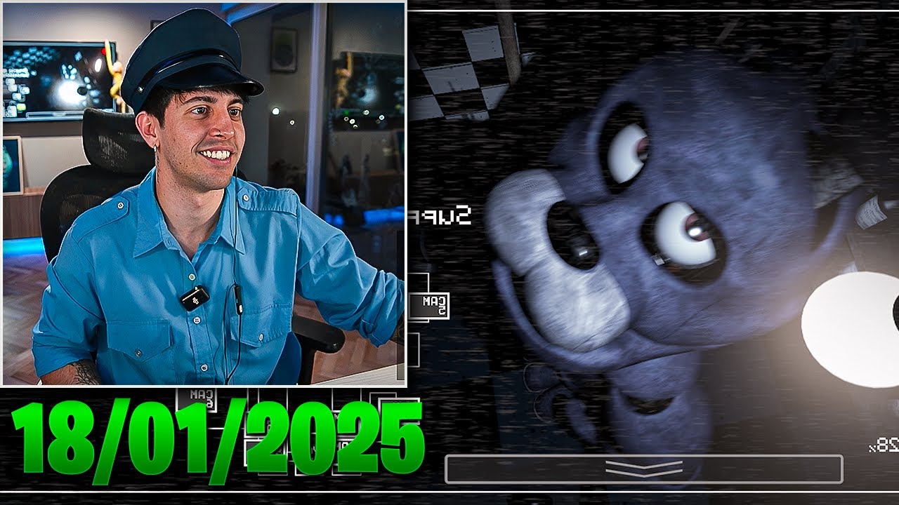 ROBLEIS HACE EL RETO DE FNAF 6 HORAS REALES (COMPLETO)