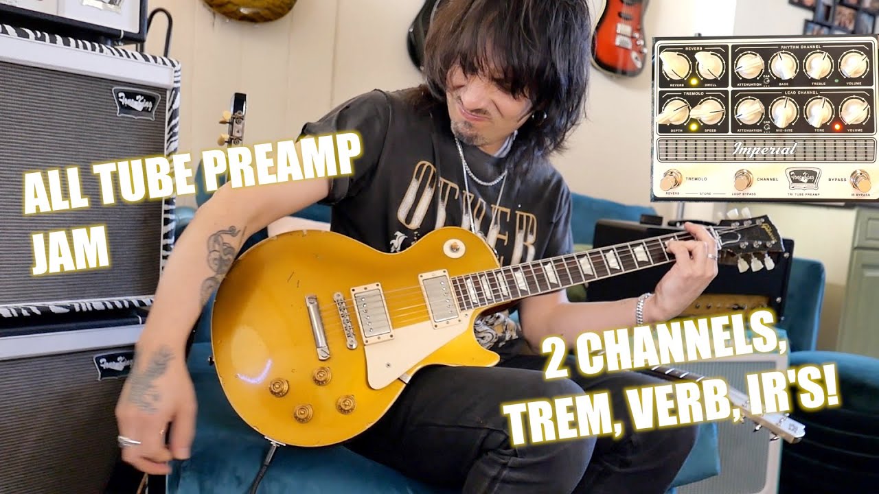 Miguel Montalban, New TONE KING IMPERIAL PREAMP (All tube, Verb + Trem, IR's) NAMM 2025