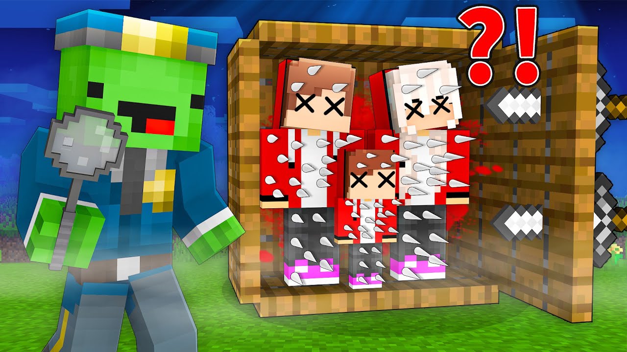Who KILLED JJ FAMILY ? Mikey Policeman Investigation in Minecraft  - Maizen