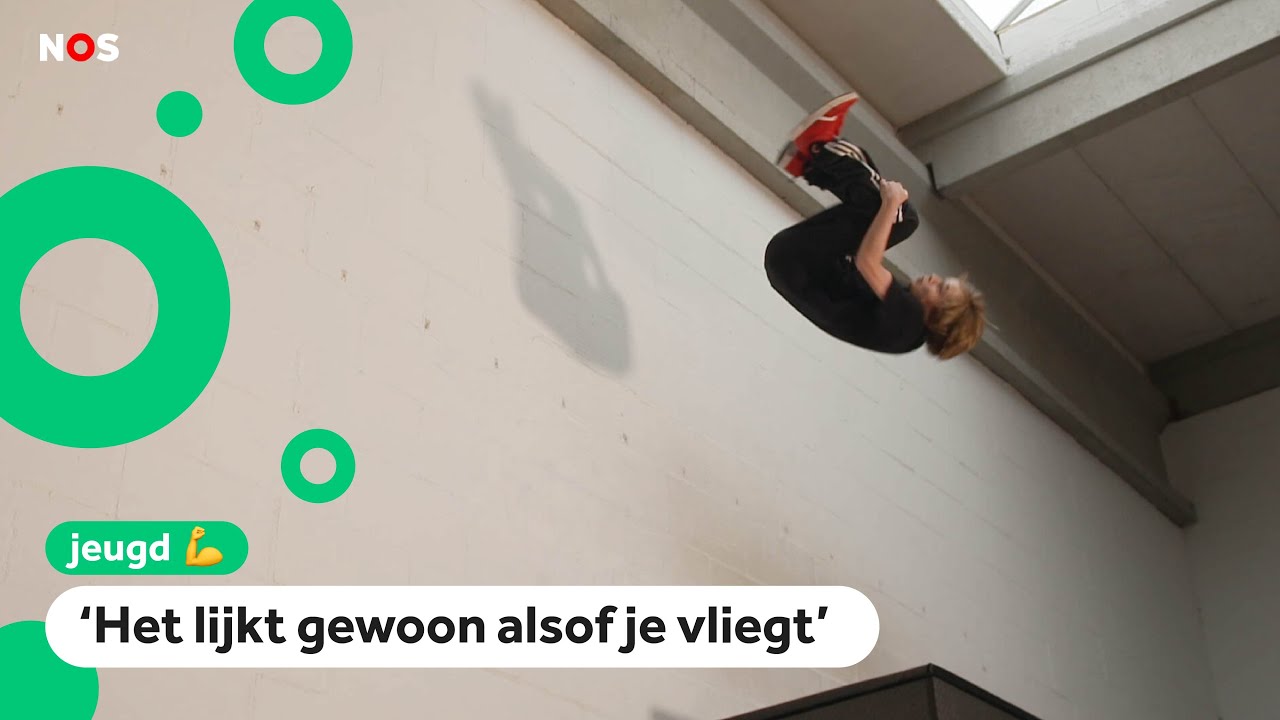 Het jaar dat... Jack hoog eindigde bij het NK freerunnen