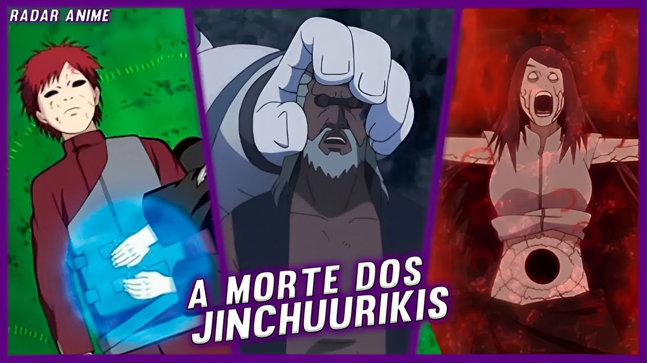 COMO FOI A MORTE DE CADA JINCHUURIKI EM NARUTO
