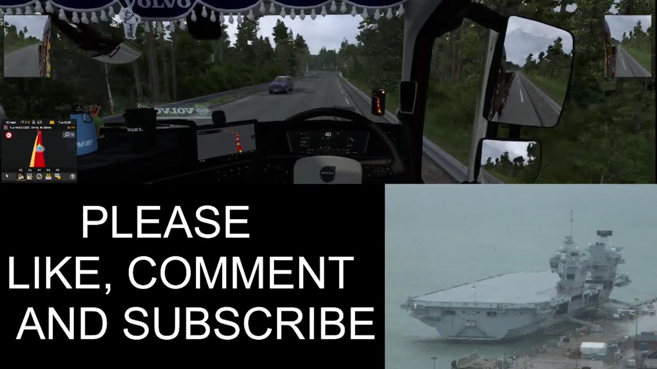 Euro Truck Simulator 2 Tornio to Lillyhammer Part 4