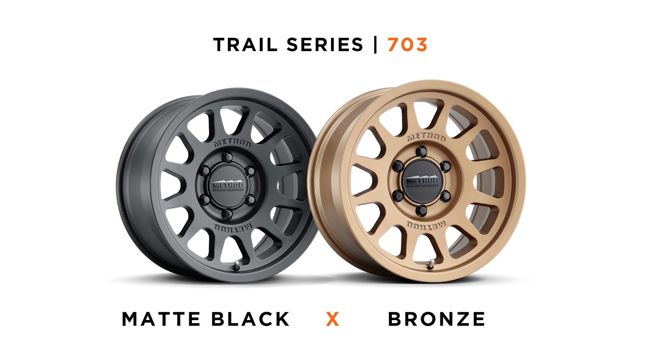 Method Race Wheels | 703 | Matte Black and Bronze