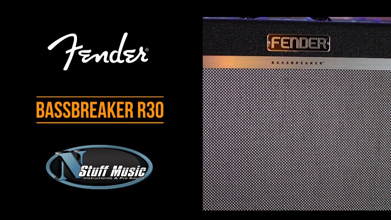 Fender Bassbreaker 30R - In-Depth Demo
